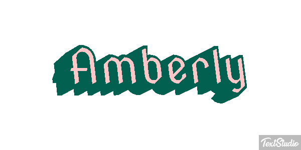 Amberly Text effect