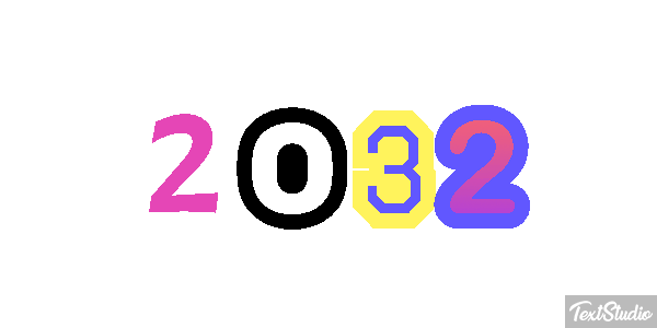 2032 Effetto testo