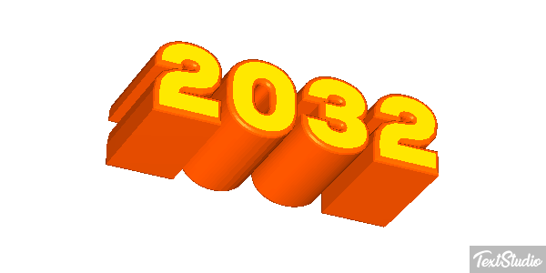 2032 Effetto testo