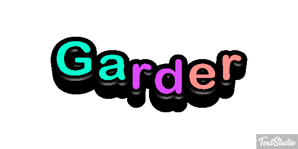 Garder Effet de texte