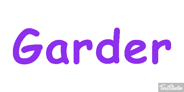 Garder Effet de texte