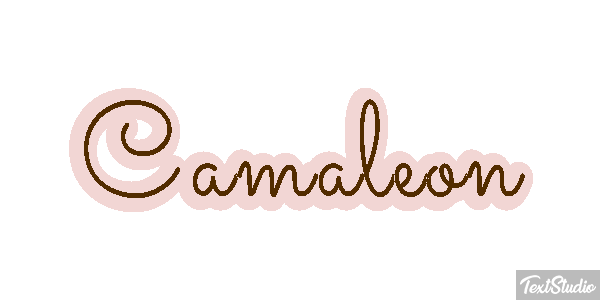 Camaleón Efecto de texto