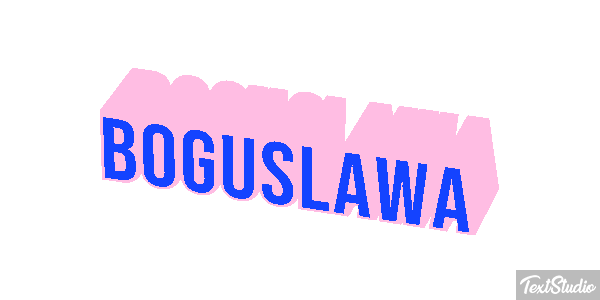 Bogusława Efekt tekstowy