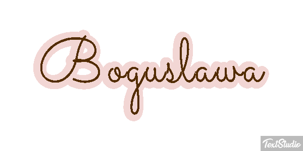 Bogusława Efekt tekstowy