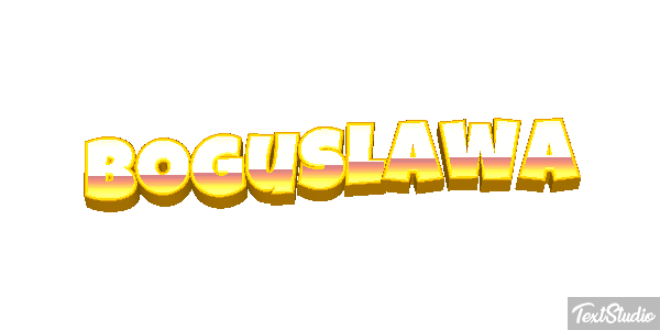 Bogusława Efekt tekstowy