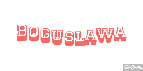 Bogusława Efekt tekstowy