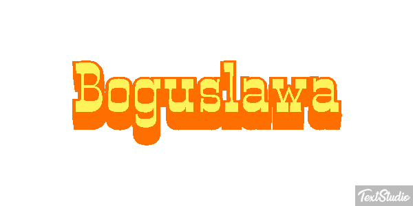 Bogusława Efekt tekstowy