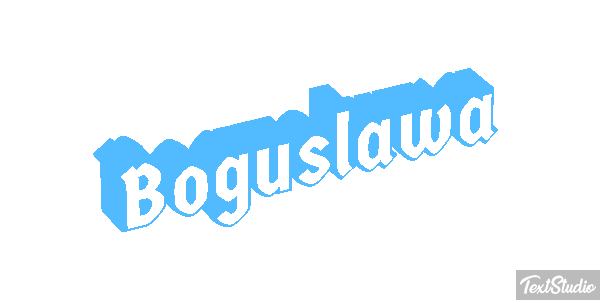 Bogusława Efekt tekstowy