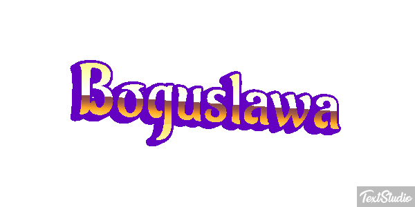 Bogusława Efekt tekstowy