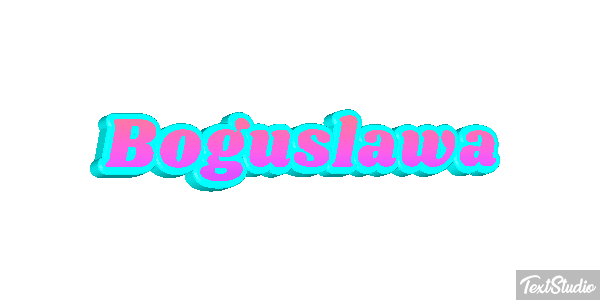 Bogusława Efekt tekstowy