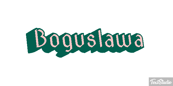 Bogusława Efekt tekstowy