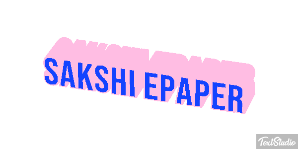 Sakshi Epaper Efeito do texto