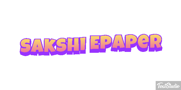 Sakshi Epaper Efeito do texto