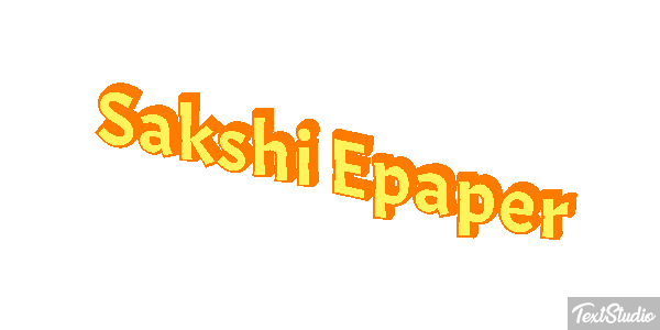 Sakshi Epaper Efeito do texto