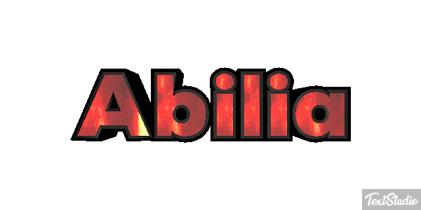 Abília Effetto testo