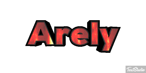 Arely Text effect