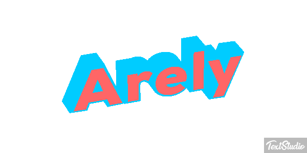Arely Text effect