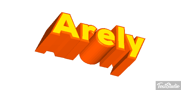 Arely Text effect