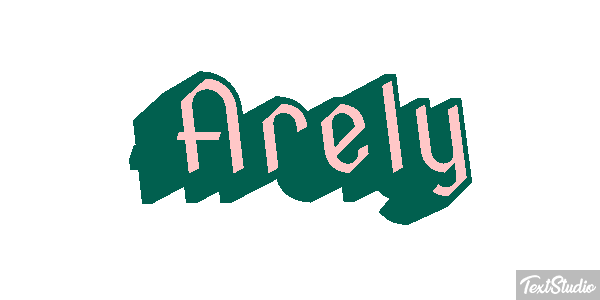 Arely Text effect