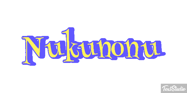 Nukunonu Texteffekt