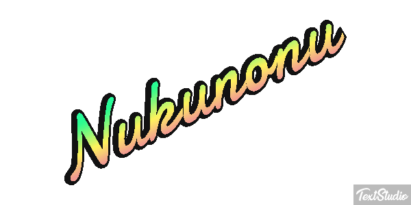 Nukunonu Texteffekt