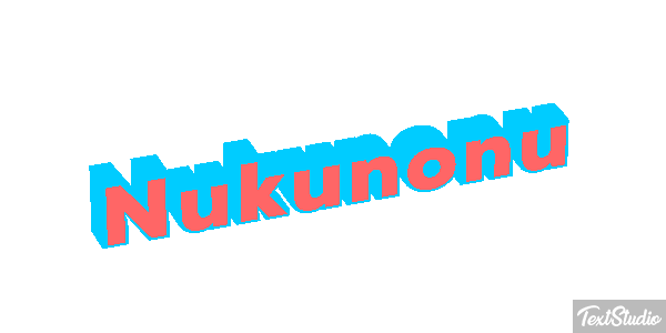 Nukunonu Texteffekt