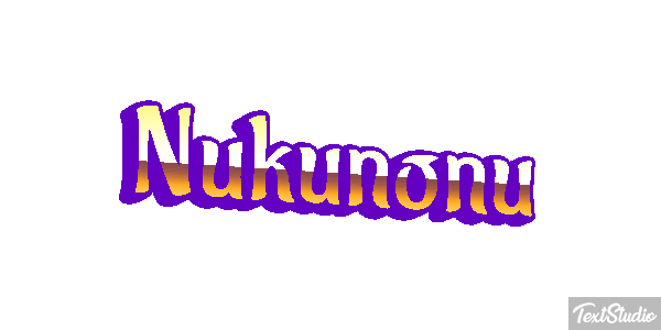 Nukunonu Texteffekt