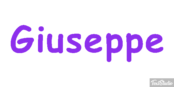 Giuseppe Effetto testo
