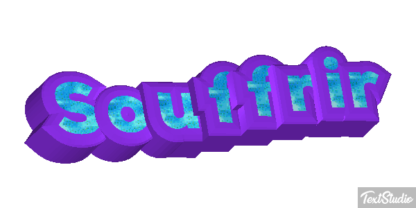 Souffrir Effet de texte