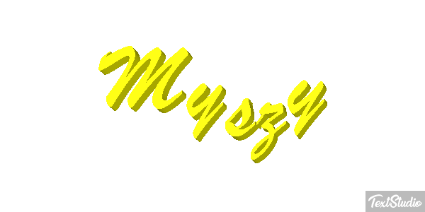 Myszy Text effect