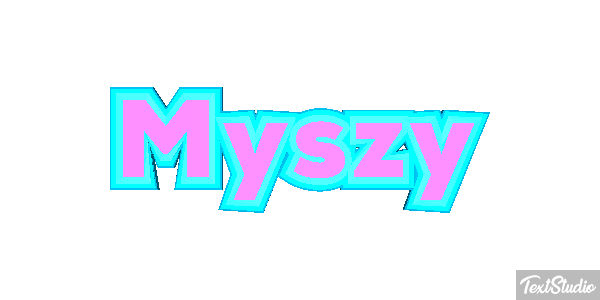 Myszy Text effect
