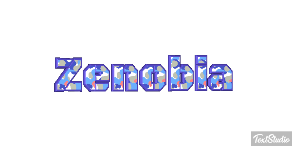 Zenobia Effet de texte