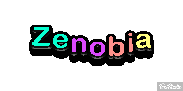 Zenobia Effet de texte