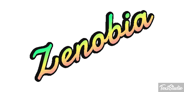 Zenobia Effet de texte