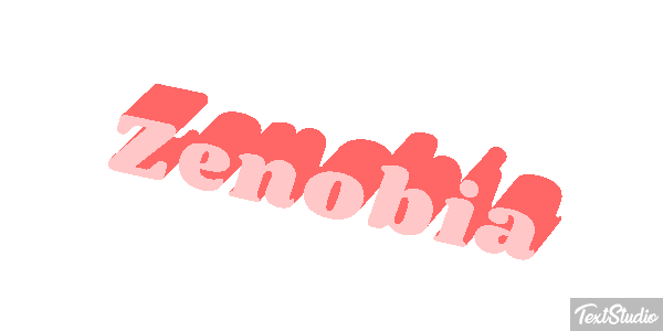 Zenobia Effet de texte