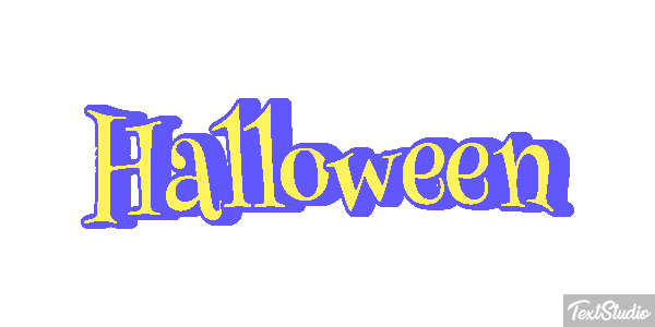 Halloween Text effect