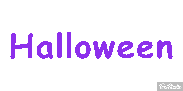 Halloween Text effect