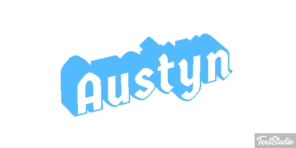 Austyn Text effect