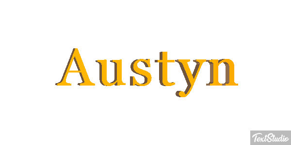 Austyn Text effect