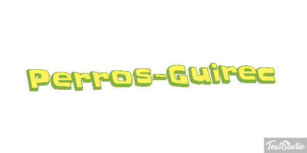 Perros-Guirec Effetto testo