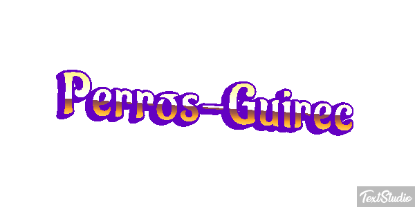 Perros-Guirec Effetto testo