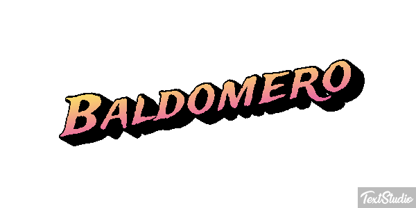 Baldomero Efecto de texto