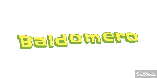 Baldomero Efecto de texto