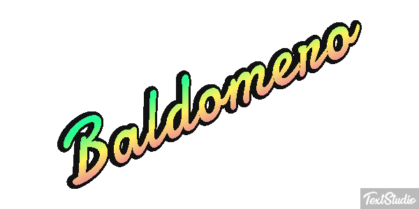 Baldomero Efecto de texto