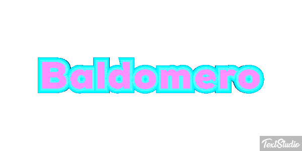 Baldomero Efecto de texto