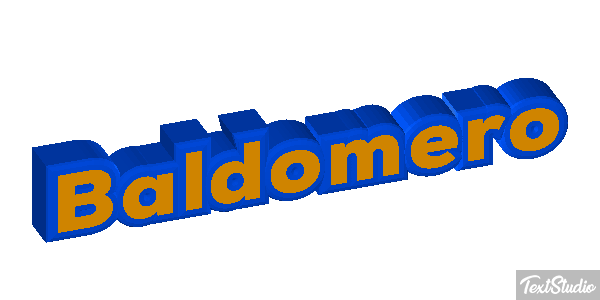 Baldomero Efecto de texto