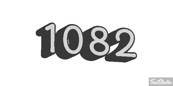 1082 Text effect