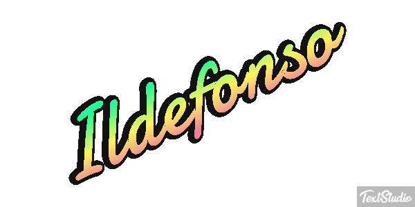 Ildefonso Effetto testo