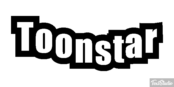 Toonstar Efeito do texto
