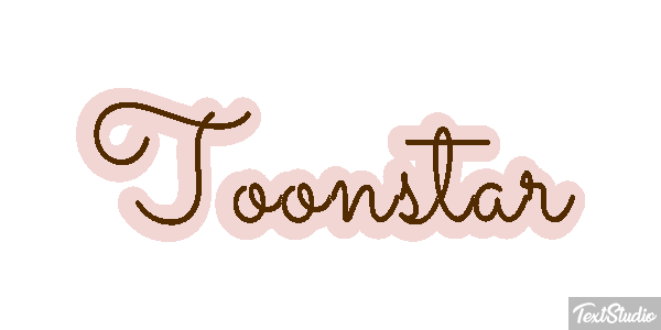 Toonstar Efeito do texto